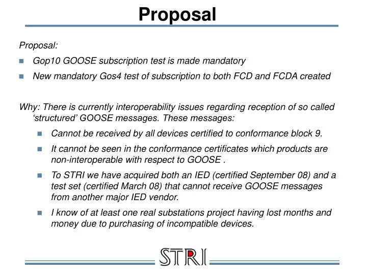 proposal