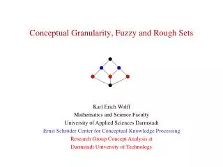 Conceptual Granularity, Fuzzy and Rough Sets