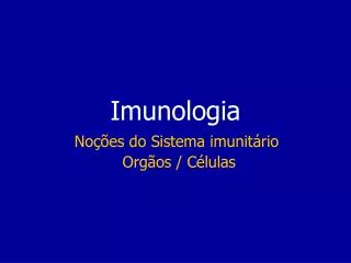 imunologia