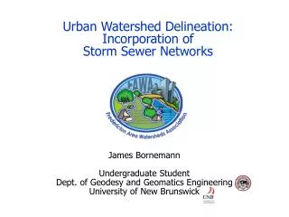 Urban Watershed Delineation: Incorporation of Storm Sewer Networks