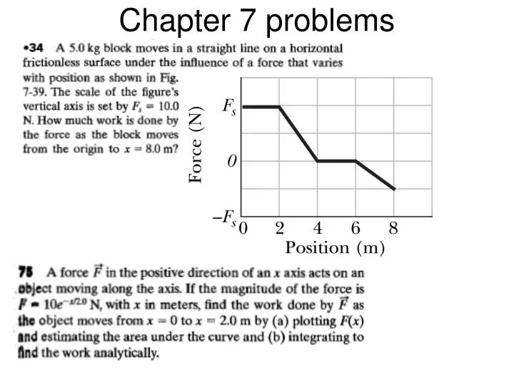 chapter 7 problems
