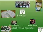Fane Ltd - slide 1