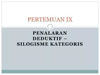 pertemuan ix