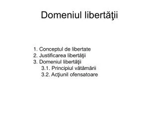 domeniul libert ii