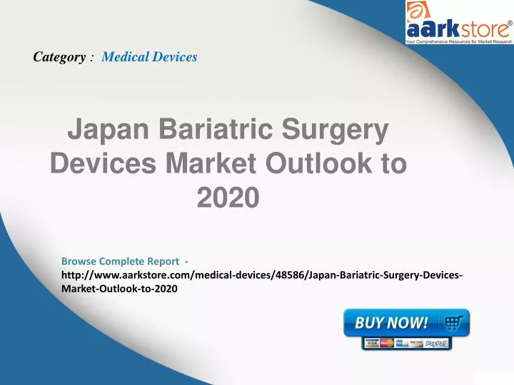 japan bariatric surgery devices market outlook to 2020