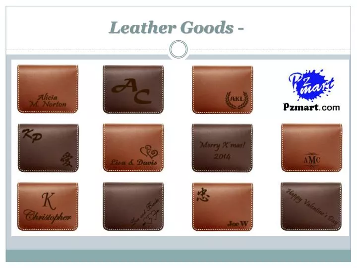 leather goods