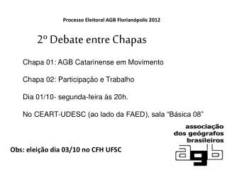 processo eleitoral agb florian polis 2012