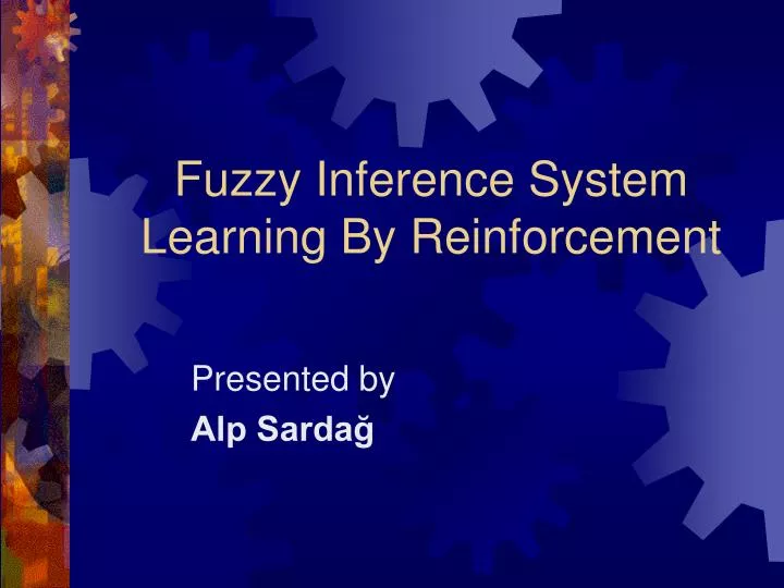 fuzzy inference system learning by reinforcement
