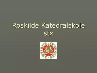 roskilde katedralskole stx
