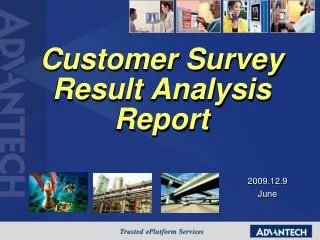 customer survey result analysis report