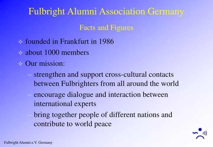 fulbright alumni association germany facts and figures