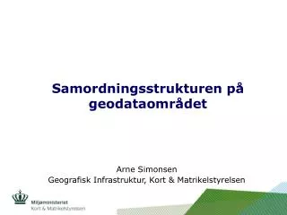samordningsstrukturen p geodataomr det