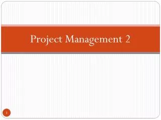 project management 2