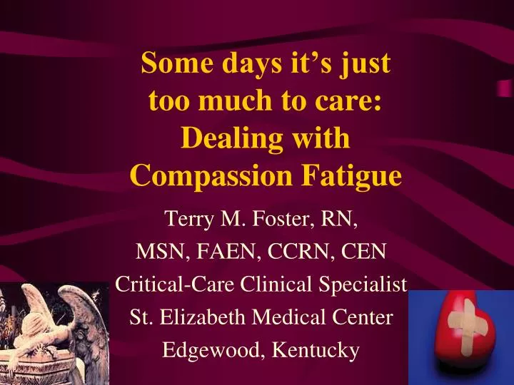 some days it s just too much to care dealing with compassion fatigue