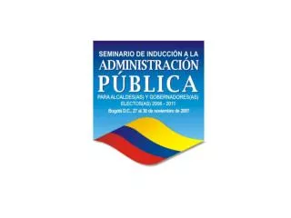 Gobierno nacional y entidades territoriales: socias para la construcción del desarrollo