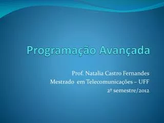 programa o avan ada