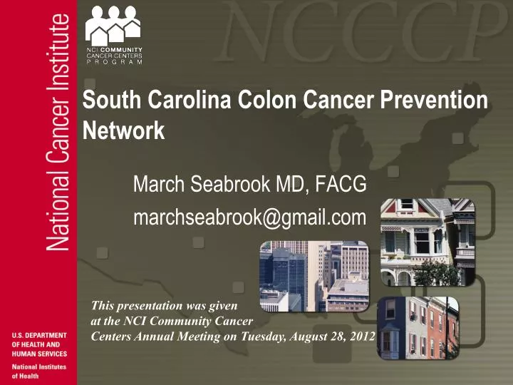 south carolina colon cancer prevention network