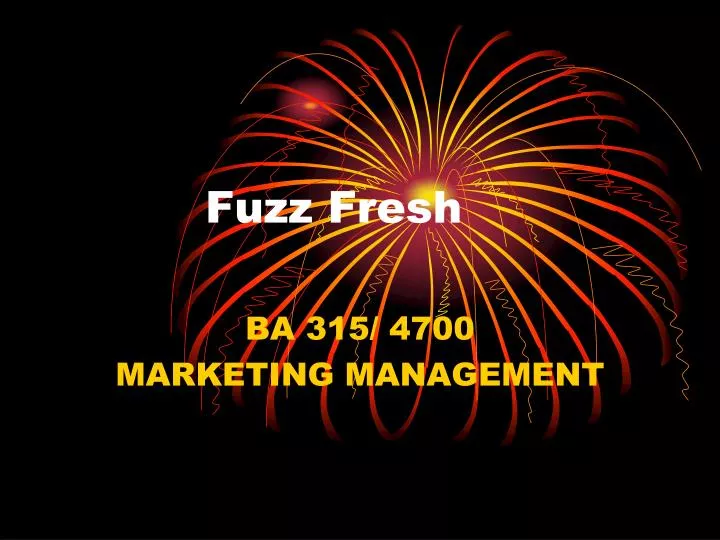 fuzz fresh