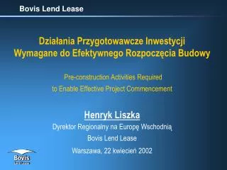 bovis lend lease
