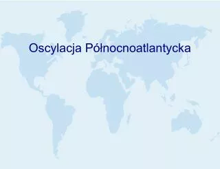 oscylacja p nocnoatlantycka