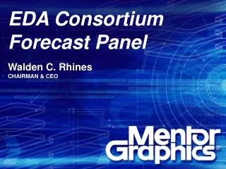 EDA Consortium Forecast Panel