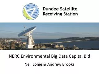 NERC Environmental Big Data Capital Bid
