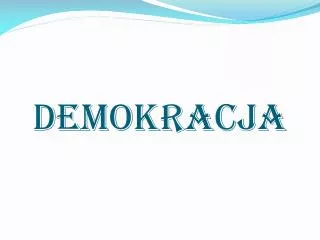 demokracja