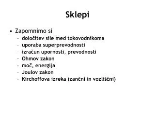 Sklepi