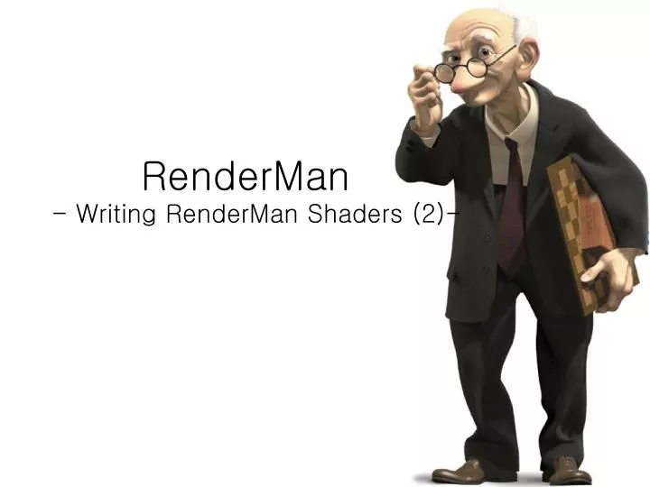 renderman writing renderman shaders 2