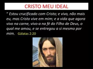 cristo meu ideal