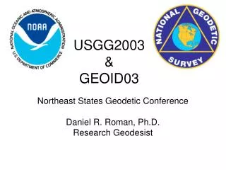 USGG2003 &amp; GEOID03