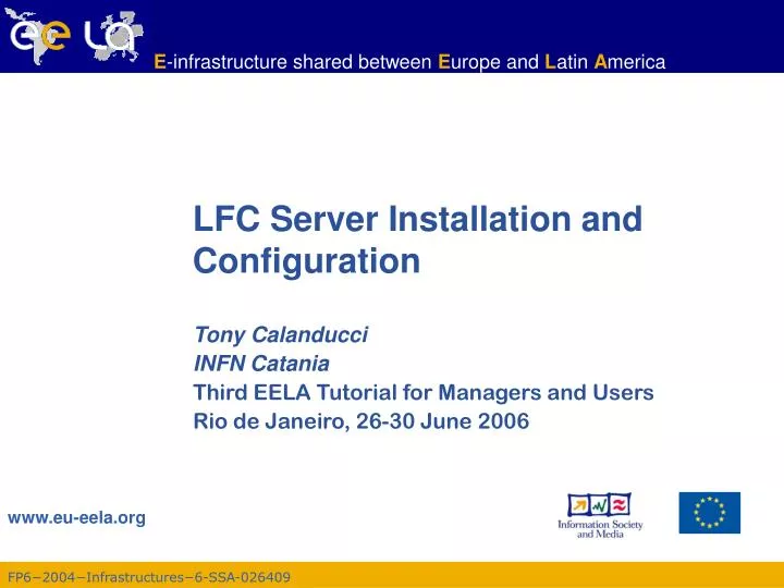 lfc server installation and configuration