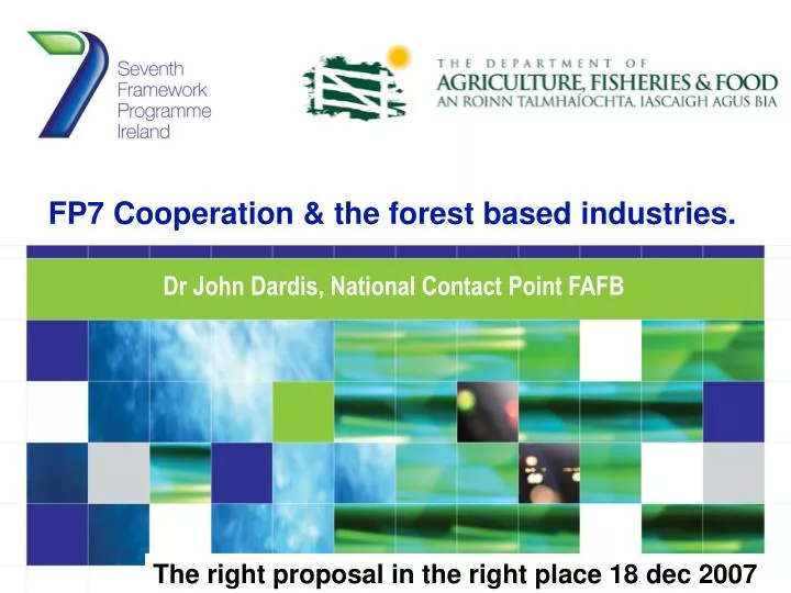fp7 cooperation the forest based industries