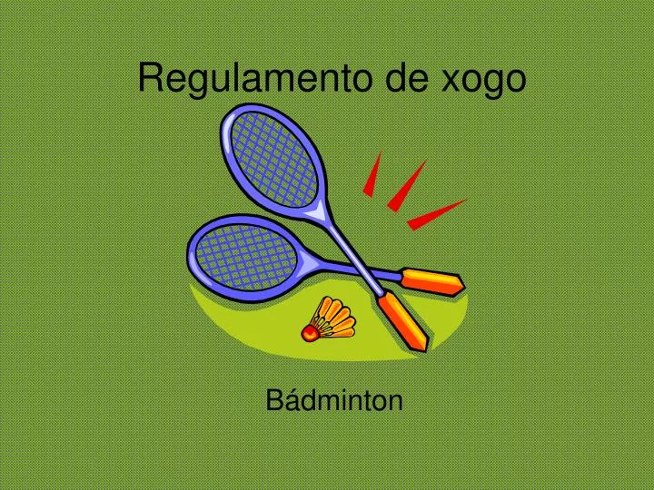 regulamento de xogo