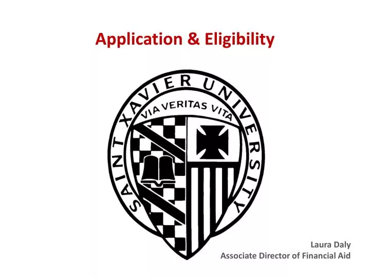 application eligibility