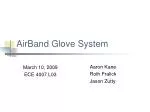 AirBand Glove System - slide 1