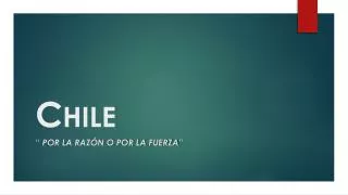 chile