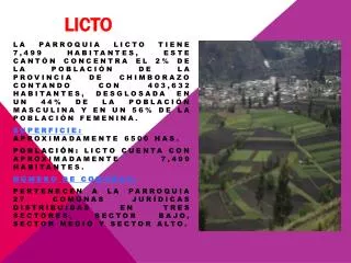 licto