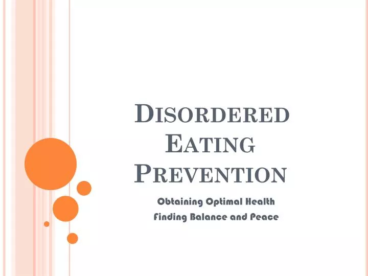 disordered eating prevention
