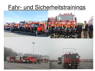 Fahr- und Sicherheitstrainings