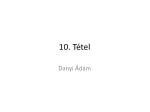 10. Tétel - slide 1