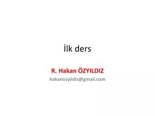 lk ders