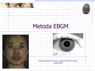 metoda ebgm