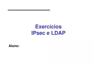 exerc cios ipsec e ldap