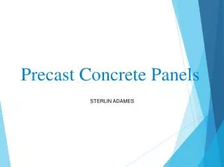 Precast Concrete Panels