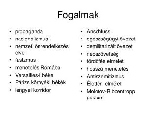 fogalmak