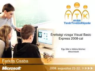 retts gi vizsga visual basic express 2008 cal