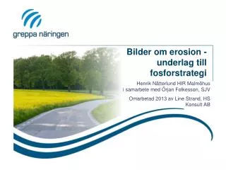 bilder om erosion underlag till fosforstrategi
