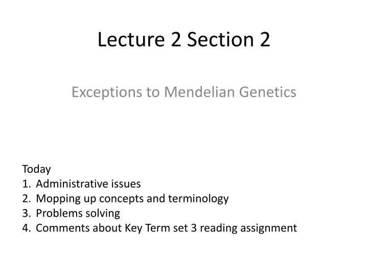 lecture 2 section 2