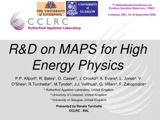 R&amp;D on MAPS for High Energy Physics